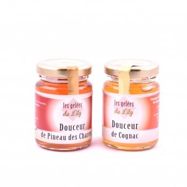 Douceur de pineau rouge et douceur de cognac (100 ml)