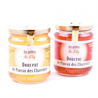 Douceur de pineau blanc et rouge